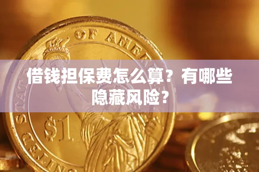 北京借钱担保费怎么算？有哪些隐藏风险？