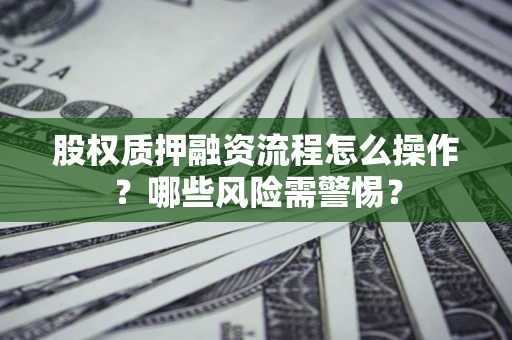 北京股权质押融资流程怎么操作？哪些风险需警惕？