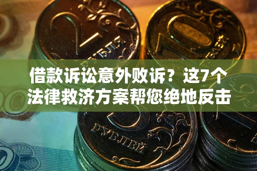 北京借款诉讼意外败诉？这7个法律救济方案帮您绝地反击！