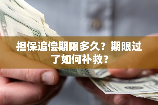 北京担保追偿期限多久？期限过了如何补救？
