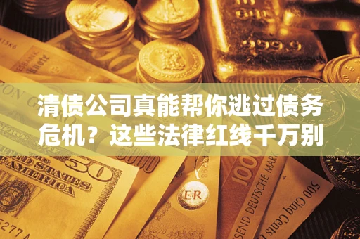 北京清债公司真能帮你逃过债务危机？这些法律红线千万别踩
