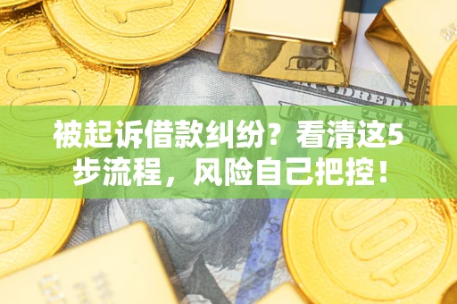 北京被起诉借款纠纷？看清这5步流程，风险自己把控！